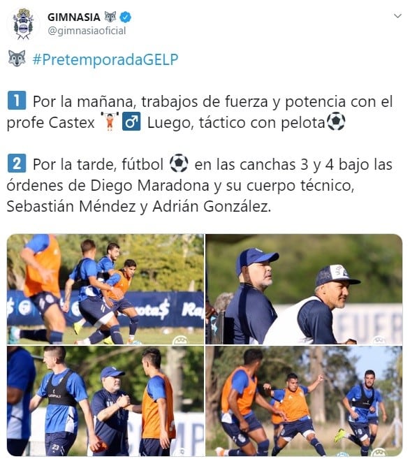 (Twitter: @gimnasiaoficial)