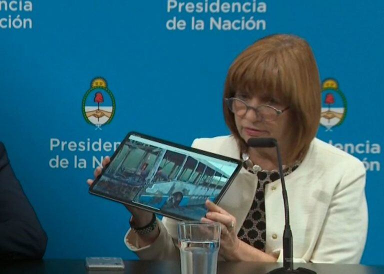 Patricia Bullrich, sobre el paro: "Las mafias ya están actuando".