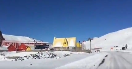 En el sur de Mendoza, el paso internacional Pehuenche continúa cerrado.