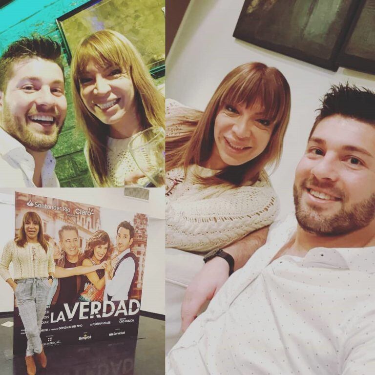 Lizy Tagliani mostró cómo mima a su novio rugbier