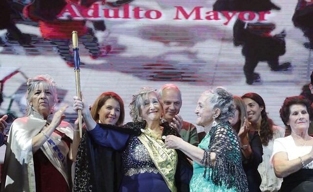 La nueva Reina del Adulto Mayor 2019.