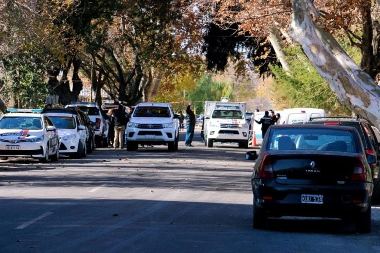 A Chávez lo hallaron en el lateral de Avenida de Circunvalación, en Santa Lucía.