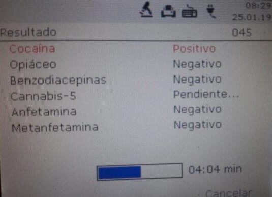 El chofer del micro dio positivo en cocaína tras la realización del druger test.