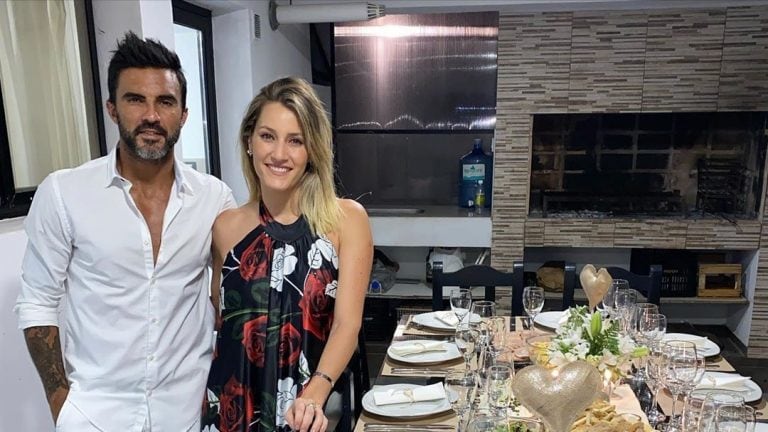 Fabián Cubero y Mica Viciconte (Foto: Instagram)