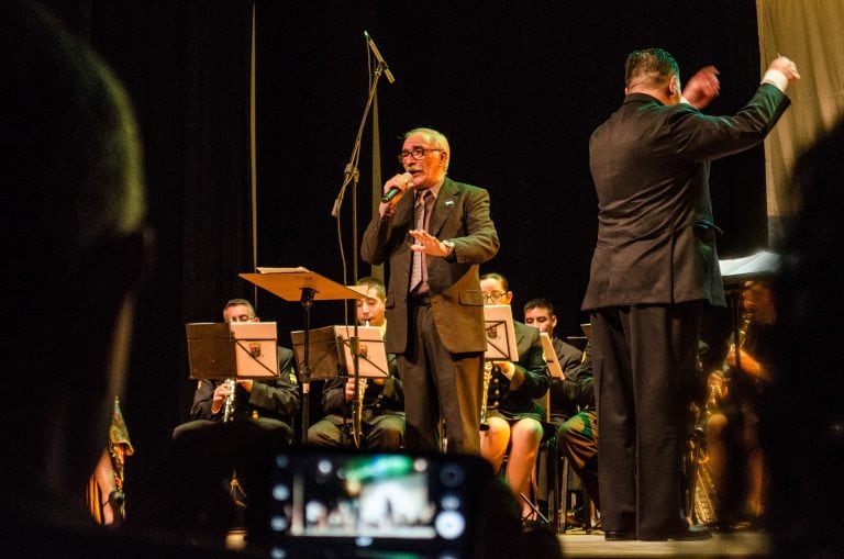 Concierto de la Banda de música del Área Naval Austral, Victor Hugo Mejías “Tanguito”