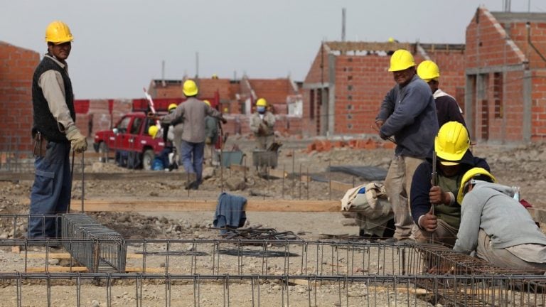 El sector de la construcción mostró un repunte en la provincia durante el último trimestre del 2017.