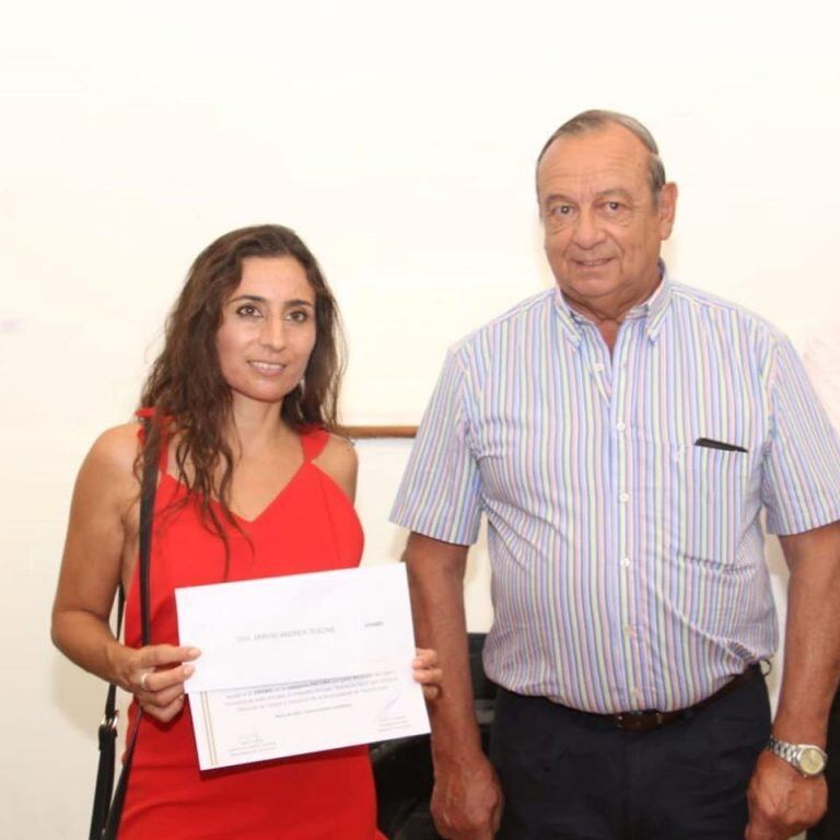 Entrega de premios del Salón Provincial de Artes Visuales en Pequeño Formato Mariquita Sand