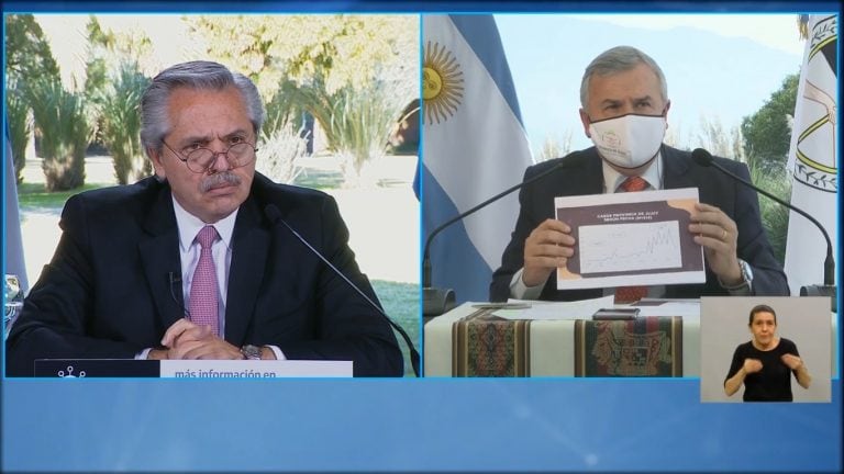 Con gráficos de Abra Pampa y Caimancito, el gobernador Morales mostró la eficacia de la responsabilidad social individual.