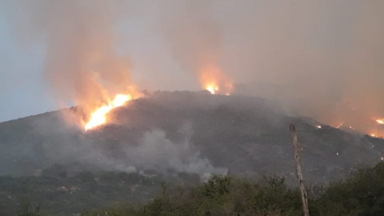 Incendio en Las Calles