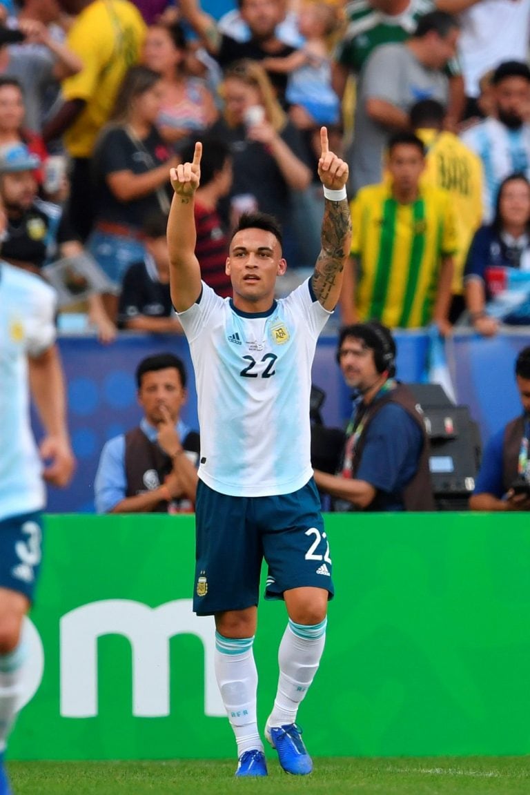 Lautaro Martinez, el goleador en la era Scaloni.