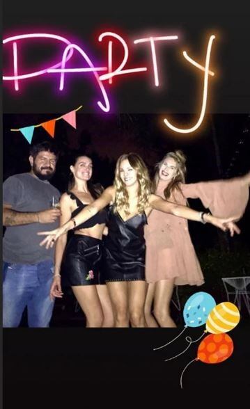 El festejo de cumpleaños de Yanina Screpante