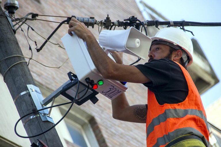 Suben los pedidos para instalar alarmas comunitarias en los barrios rosarinos