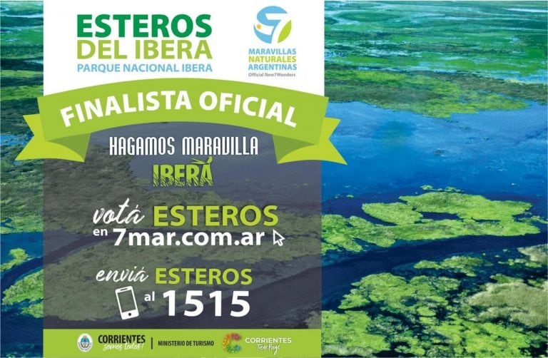 Votá por el Iberá para que sea unas de las 7 Maravillas Naturales Argentinas