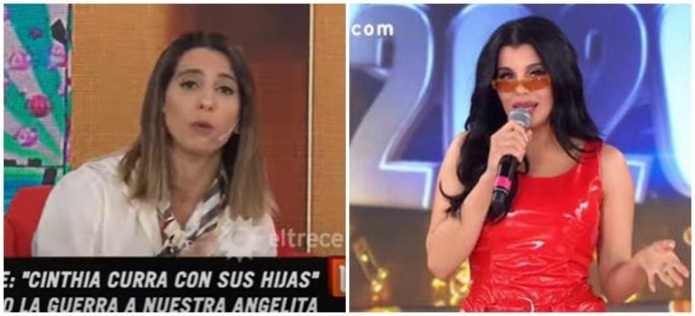 Cinthia Fernández quiere llevar a juicio a Charlotte Caniggia (web)