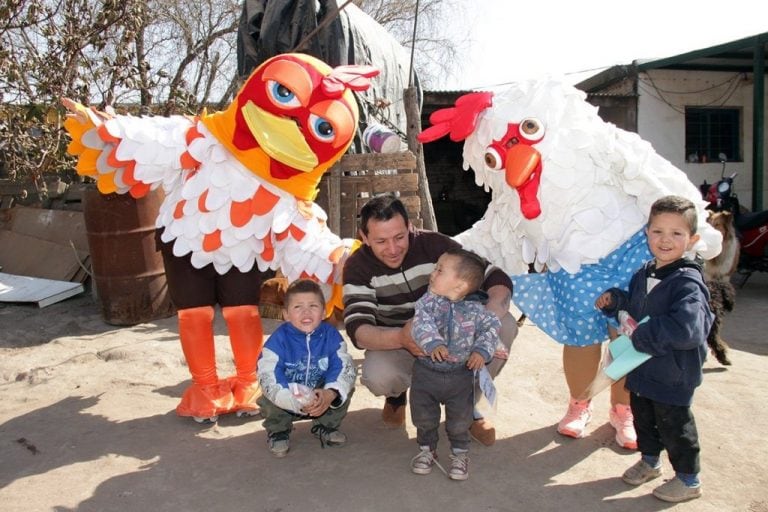 Caravana por el día del niño en Arroyito