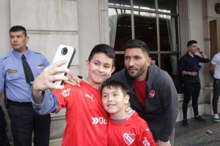 Independiente llegó a San Luis. Foto: El Diario de la República.