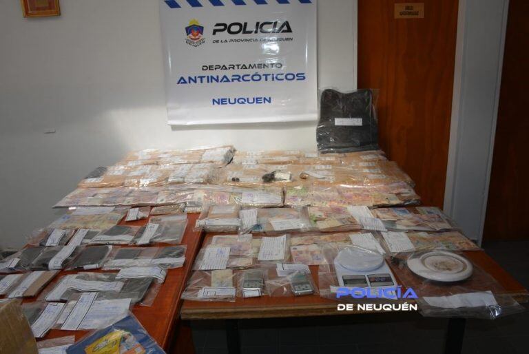 Decomisan droga en Neuquén