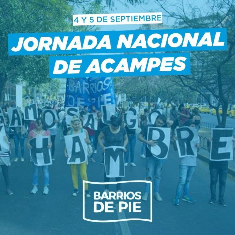 Afiche Barrios de Pie