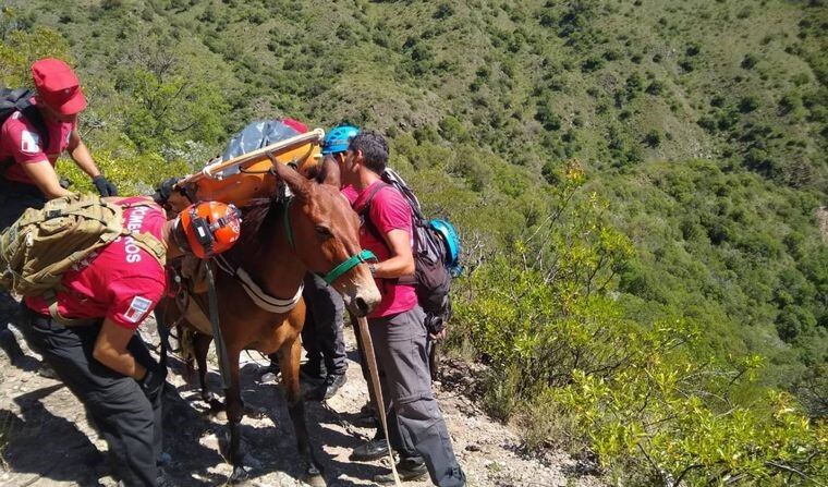 Rescate de Mariela Natalí