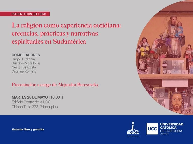 Presentan el libro La religión como experiencia cotidiana.