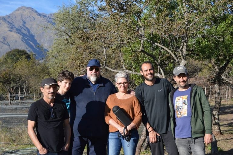 Pietro Sorba en la finca El Tala