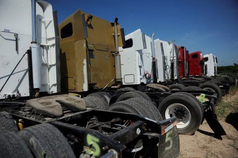 Bienes incautados en Ezeiza (Foto:Clarín/Alfredo Martinez)