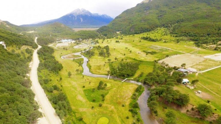 Cancha del Golf en Ushuaia, Tierra del Fuego