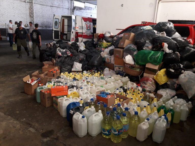 Colecta de los Bomberos Voluntarios de Carlos Paz