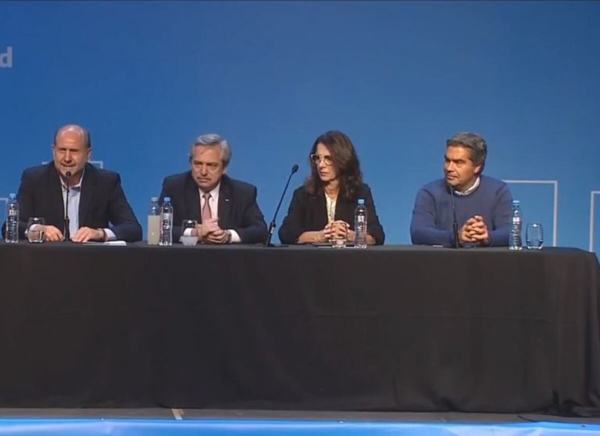 Alberto Fernández alineó en Rosario a gobernadores del Frente de Todos
