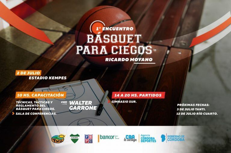 El básquet para ciegos tendrá una intensa jornada en el Kempes.