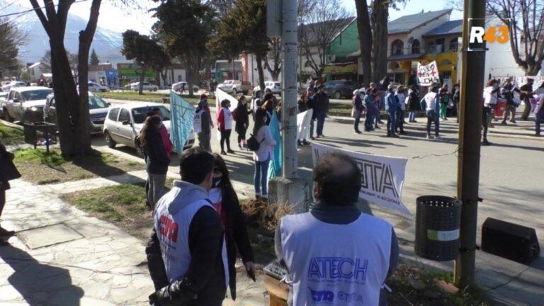 marcha de estatales.
foto: red43