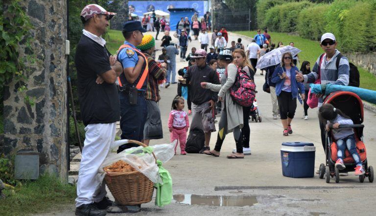 Peregrinación a la Virgen de Lourdes de Alta Gracia, este lunes 11 de febrero de 2019.