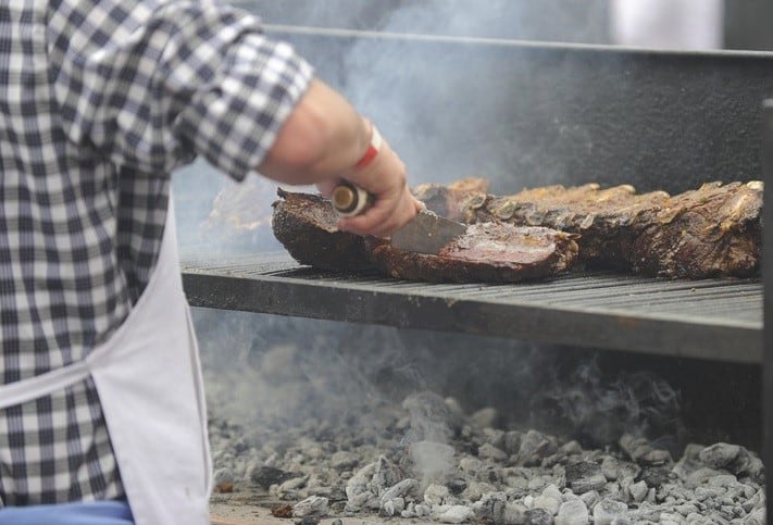 Campeonato Federal del Asado. (Foto: Clarín)