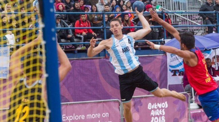 Beach handball masculino. (Web)