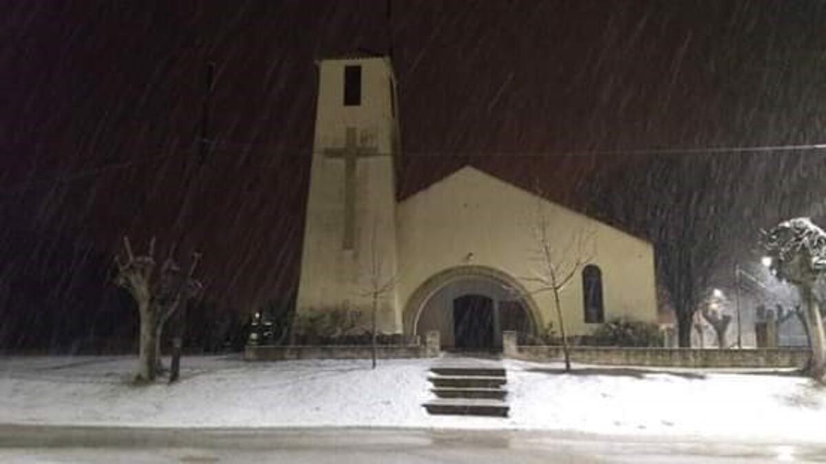 Llegó la nieve a Ramón Santamarina y La Dulce