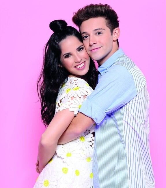 Cande Molfese y Ruggero se conocieron en las grabaciones de Violetta.