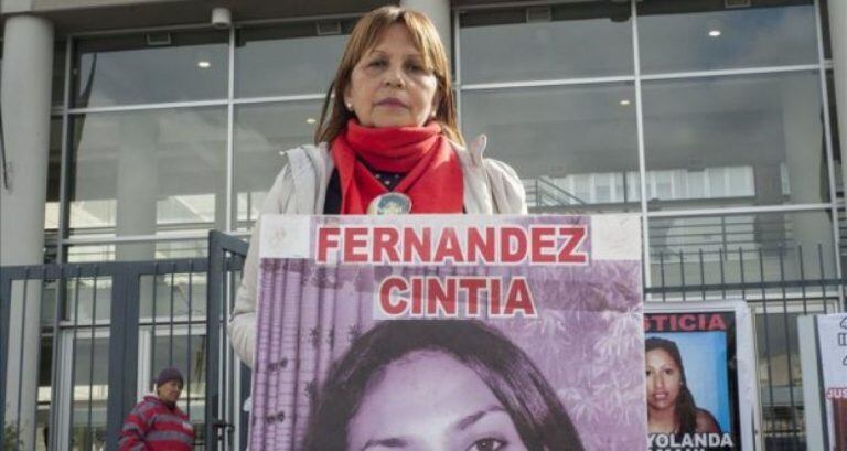 Ana Fernández, mamá de Cintia Fernández, la salteña asesinada en Parque La Vega (Web)