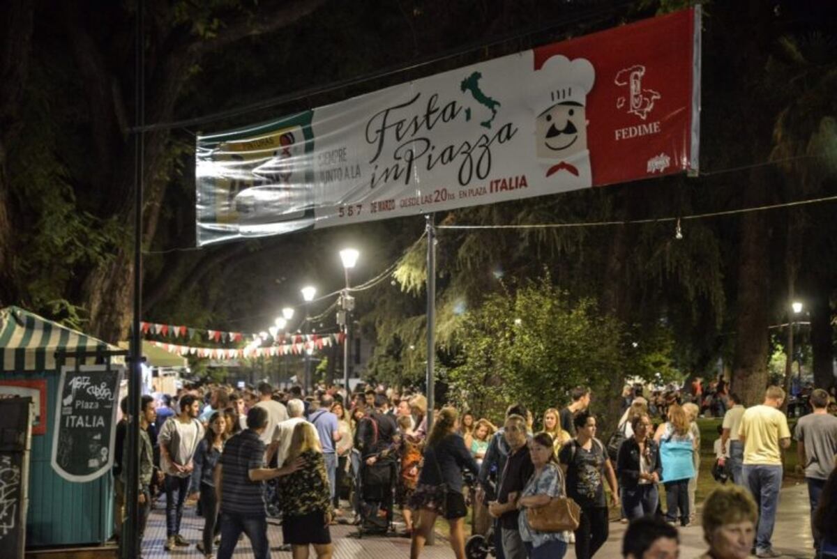 Declararon la “Festa in Piazza” como bien del patrimonio cultural inmaterial de Mendoza
