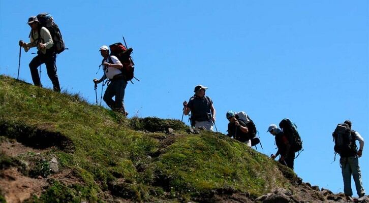 Trekking en Bariloche.