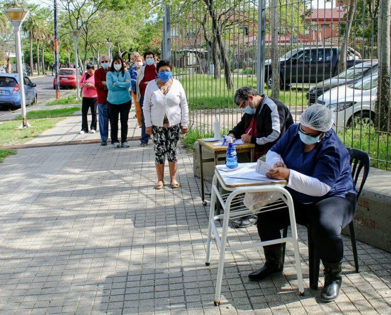 En el primer tramo de la campaña contra la influenza y neumonía por neumococo ya se aplicaron 34 mil dosis.