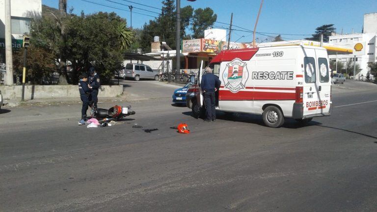 Accidente Vial en Av San Martín