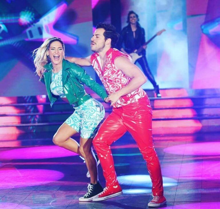 Macarena Rinaldi y Fernando Dente (Foto: Instagram/lafliaok)