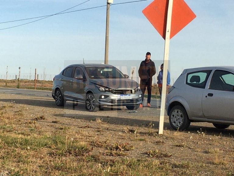 Choque en cadena en la ruta complementaria 5. (Foto: Resumen Policial)