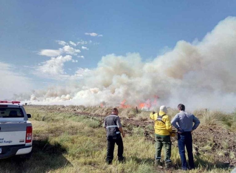 Riesgo máximo de incendios para los próximos días en Punilla