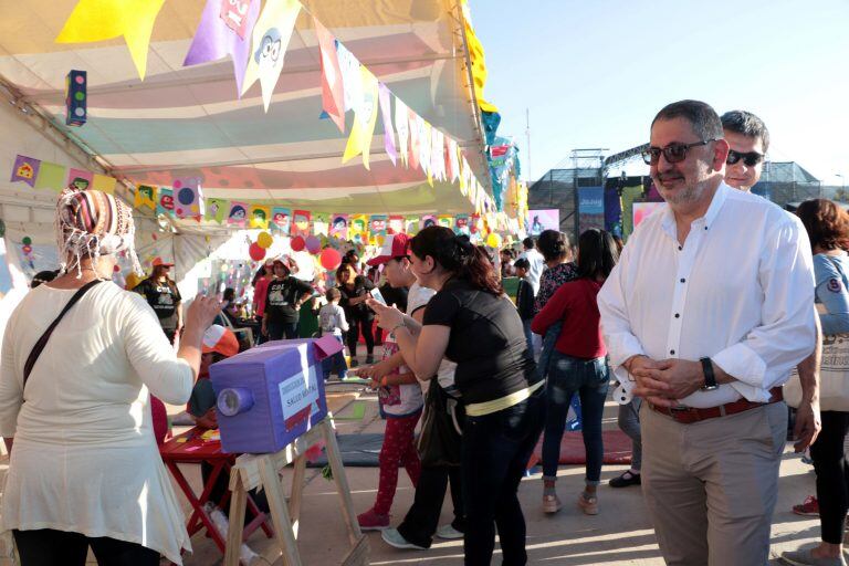 Intendente Jorge en Festival del día del niño