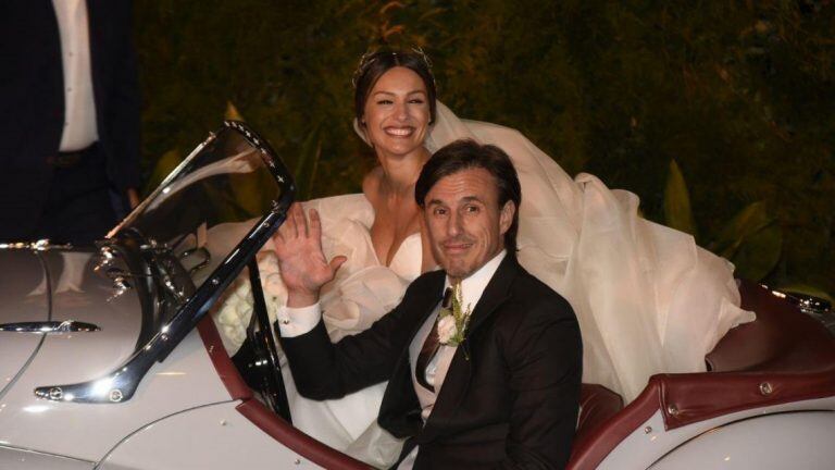 Pampita y Moritán, casados (Foto:Instagram)