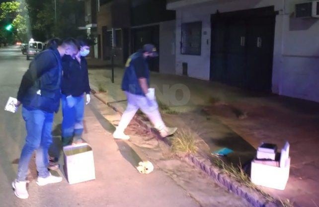 Encontraron un cráneo humano en el barrio Mariano Comas. (Foto: UNO Santa Fe)