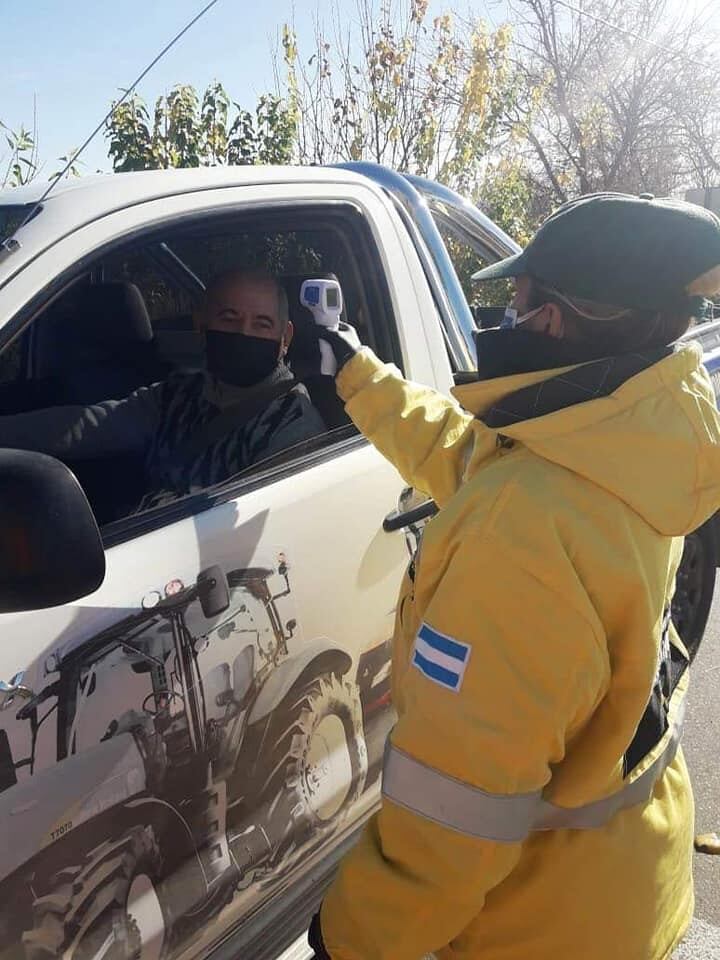 Controles en Villa de las Rosas