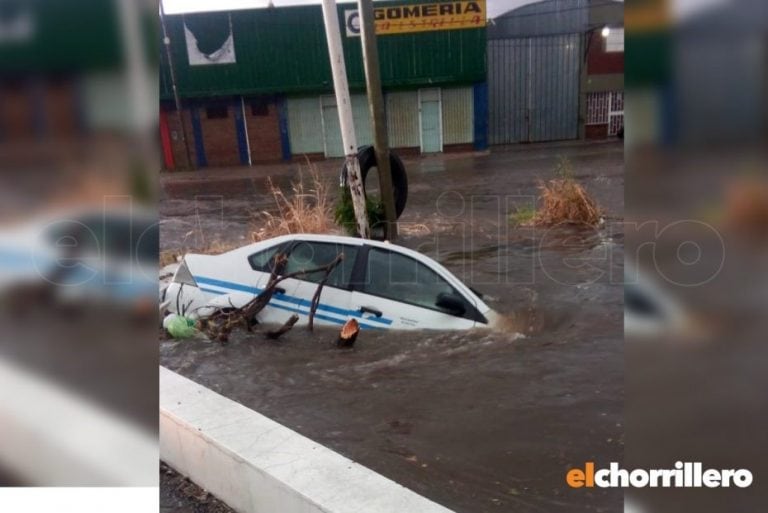 Fuerte tormenta en San Luis.