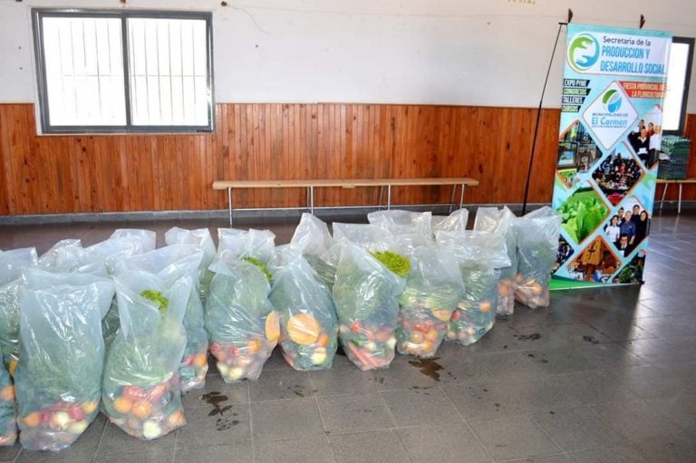 Bolsones de verduras económicos a $250